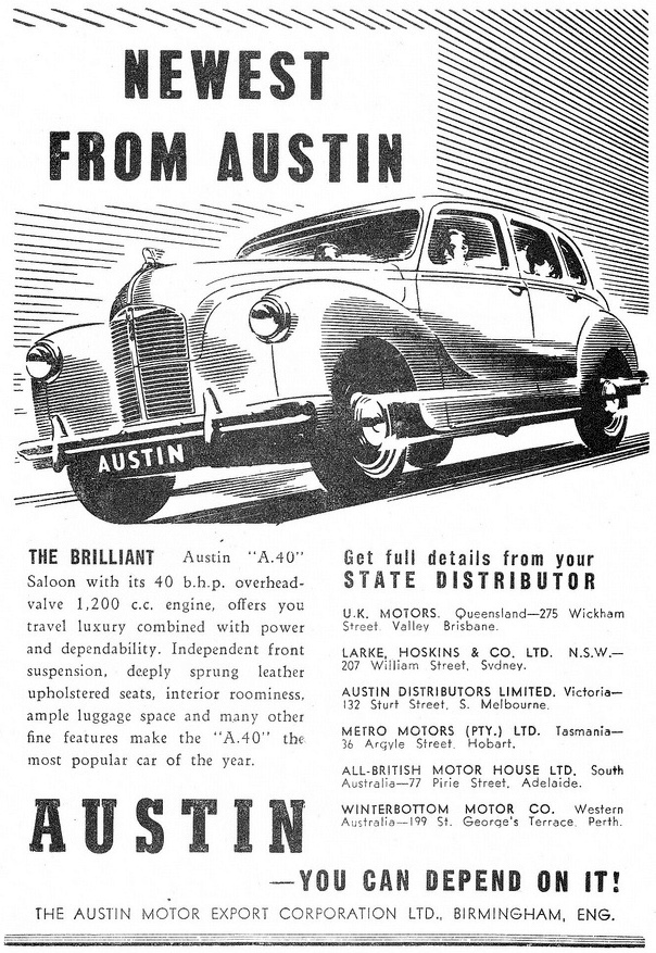1948 Austin A-40 Devon Saloon